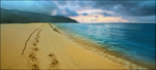 Bootprints in the Sand